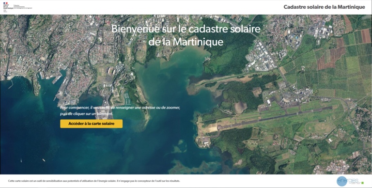 Cadastre solaire de la Martinique